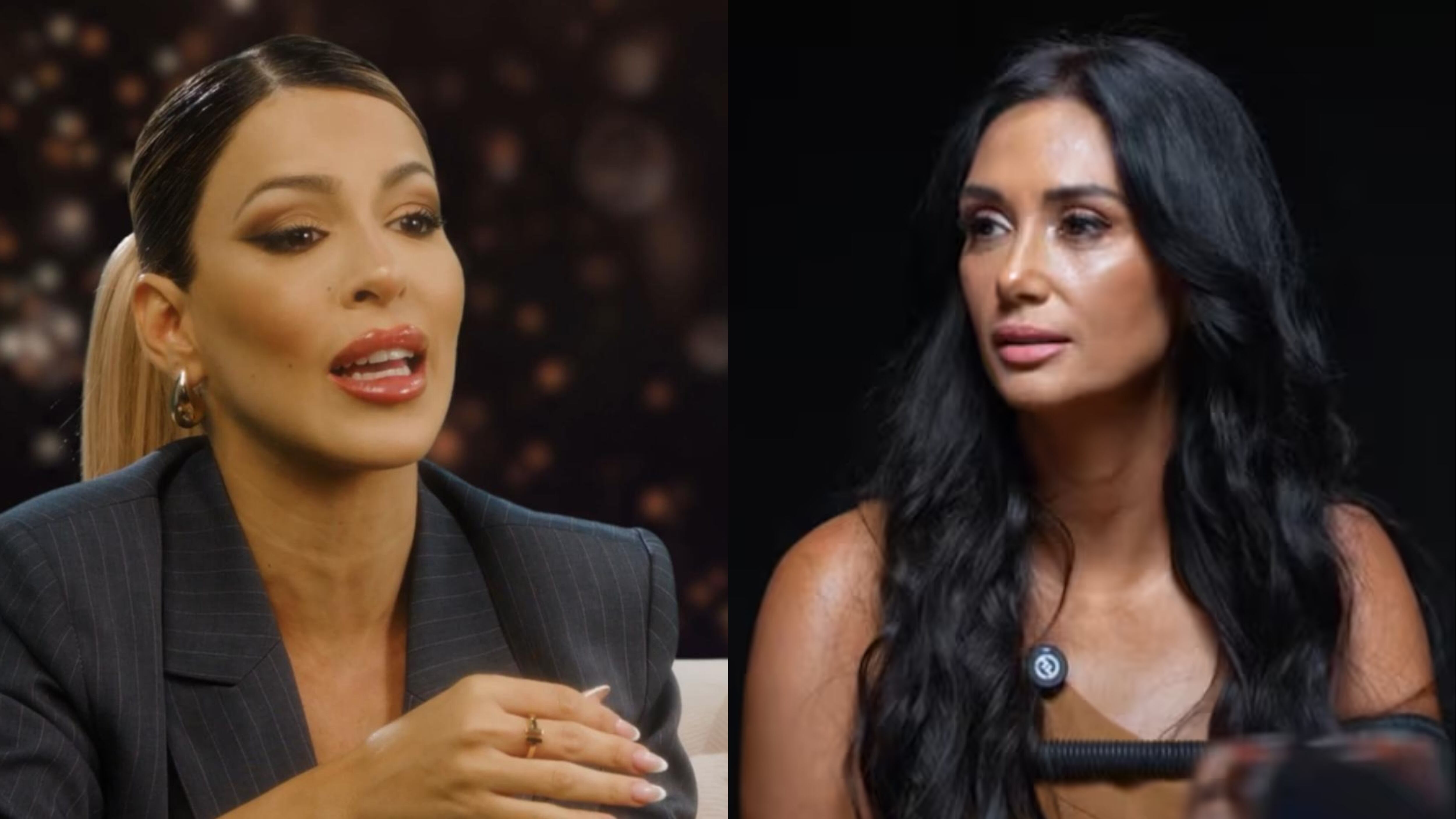 Oriana Marzoli y Pamela Díaz