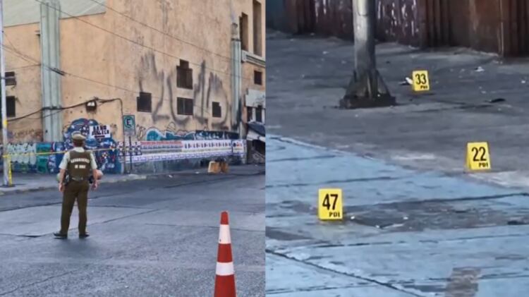 Balacera en las cercanías de la Vega Central