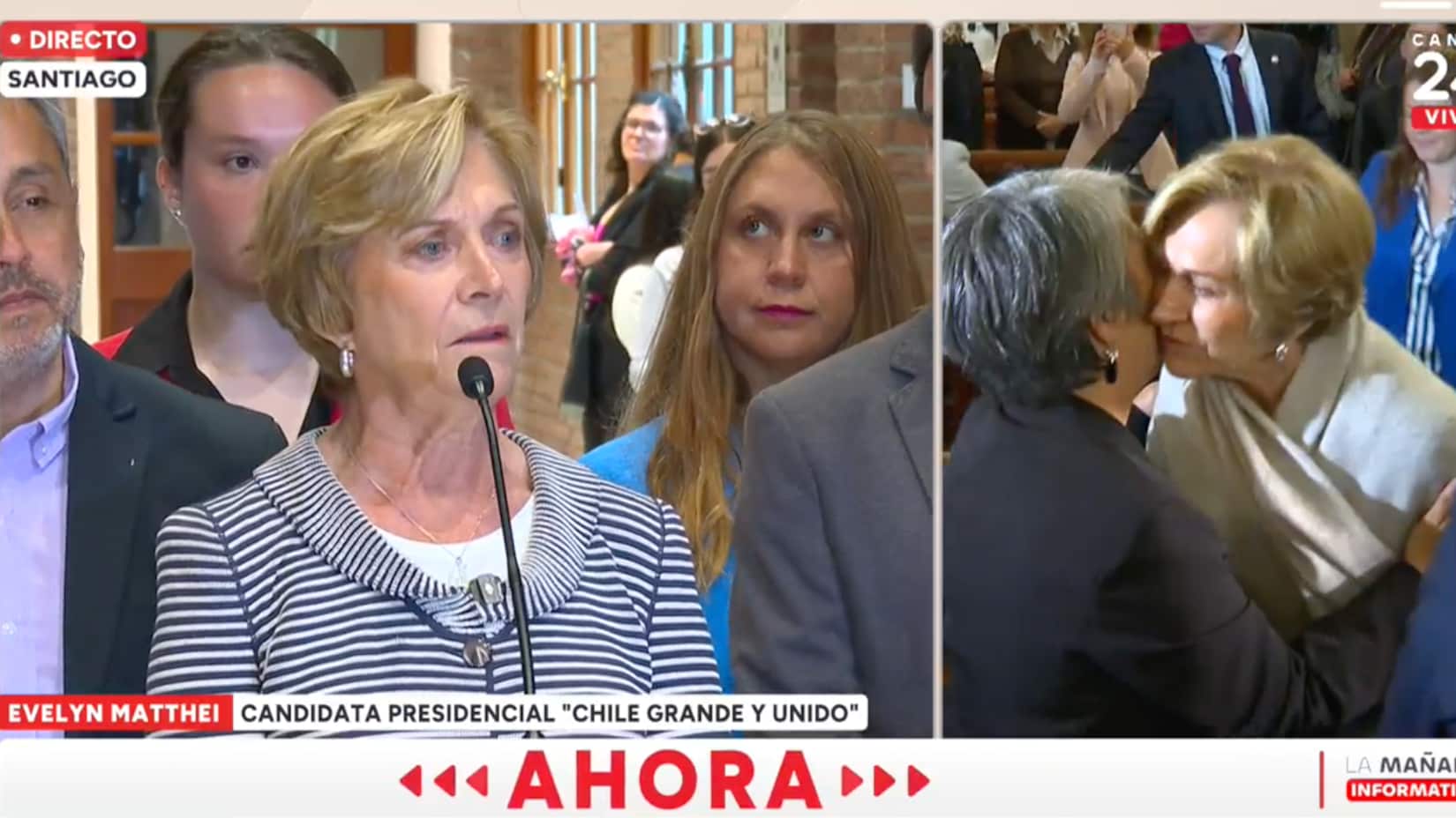 Evelyn Matthei habló de su video de campaña donde alude a Kast, el gobierno y Jara