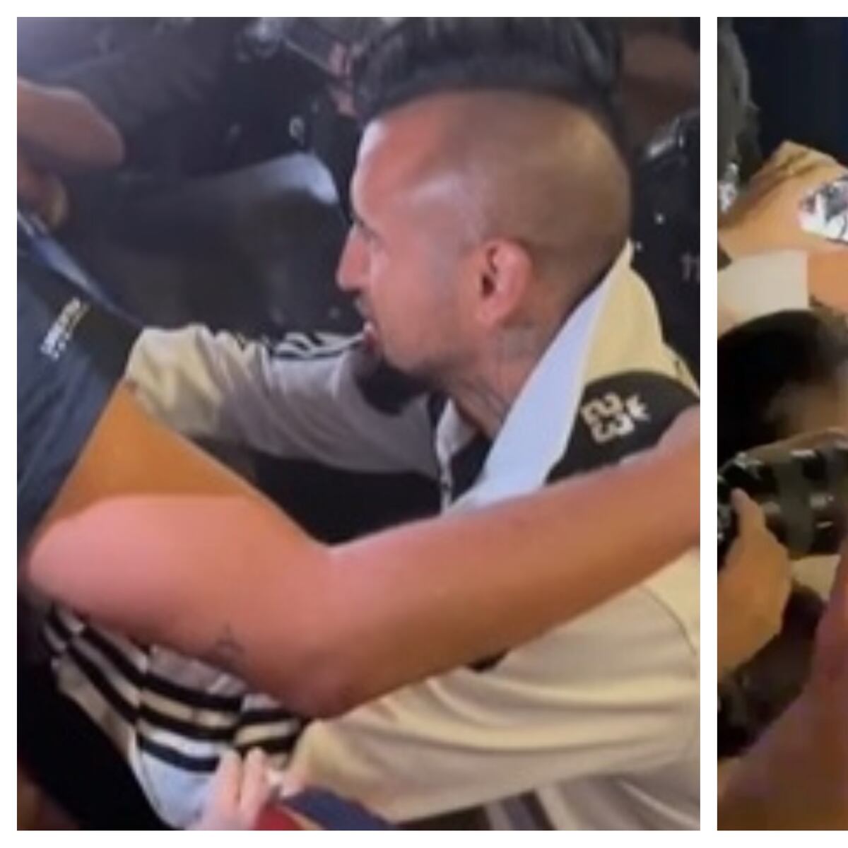 Vidal recibe apoyo y amenaza en debut copero Vidal recibe apoyo y amenaza en debut copero