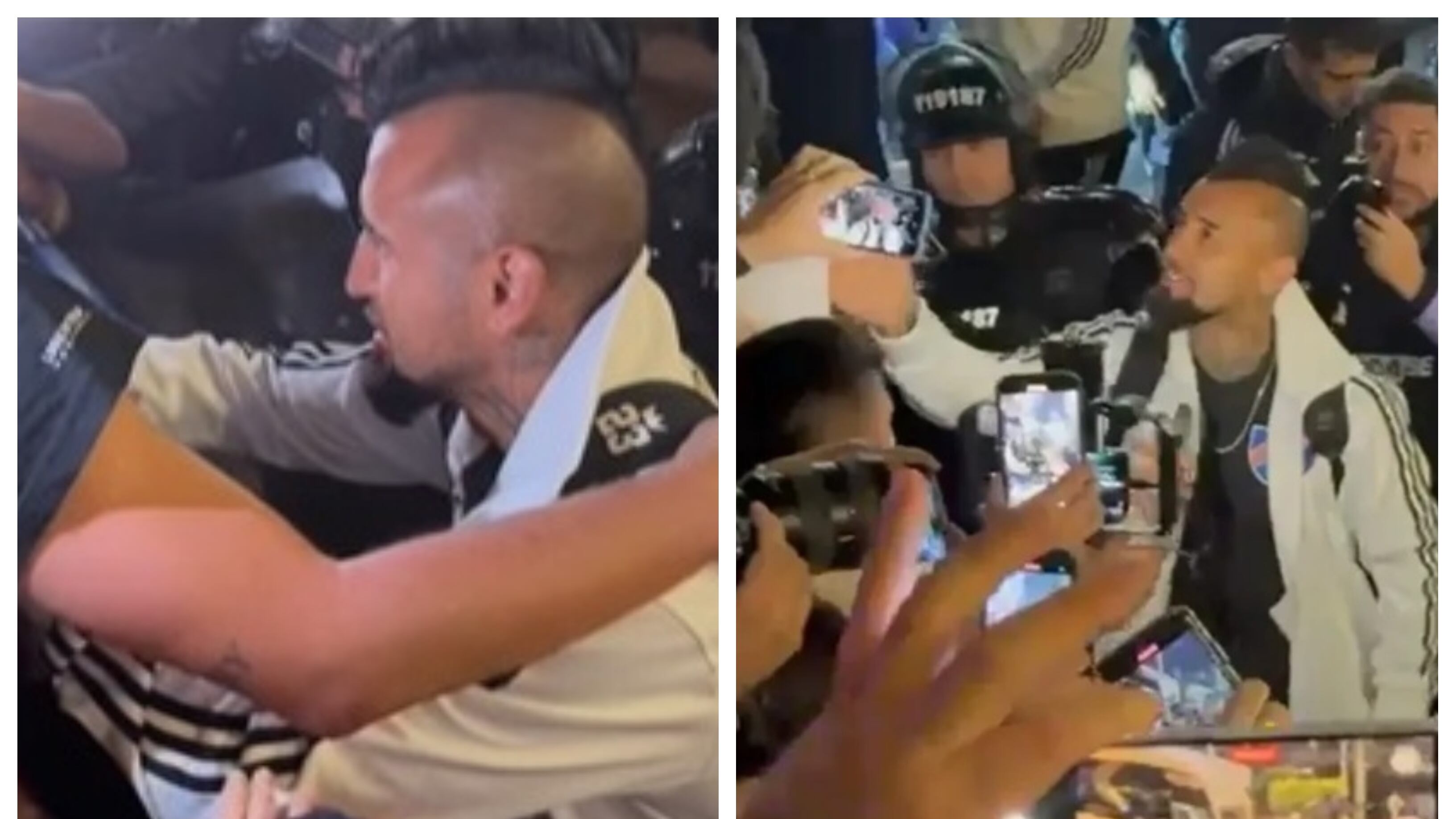 El King recibió una oleada de elogios de parte de los hinchas de Atlético Bucaramanga a su llegada a Colombia junto a Colo Colo.