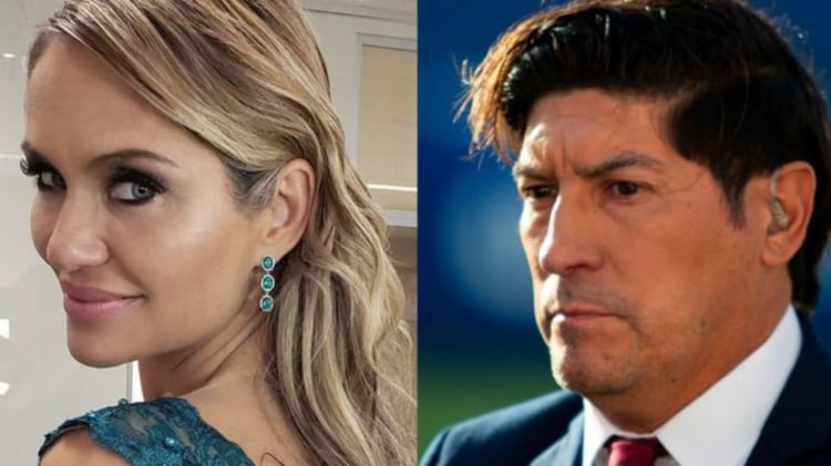 Kenita Larraín e Ivan Zamorano