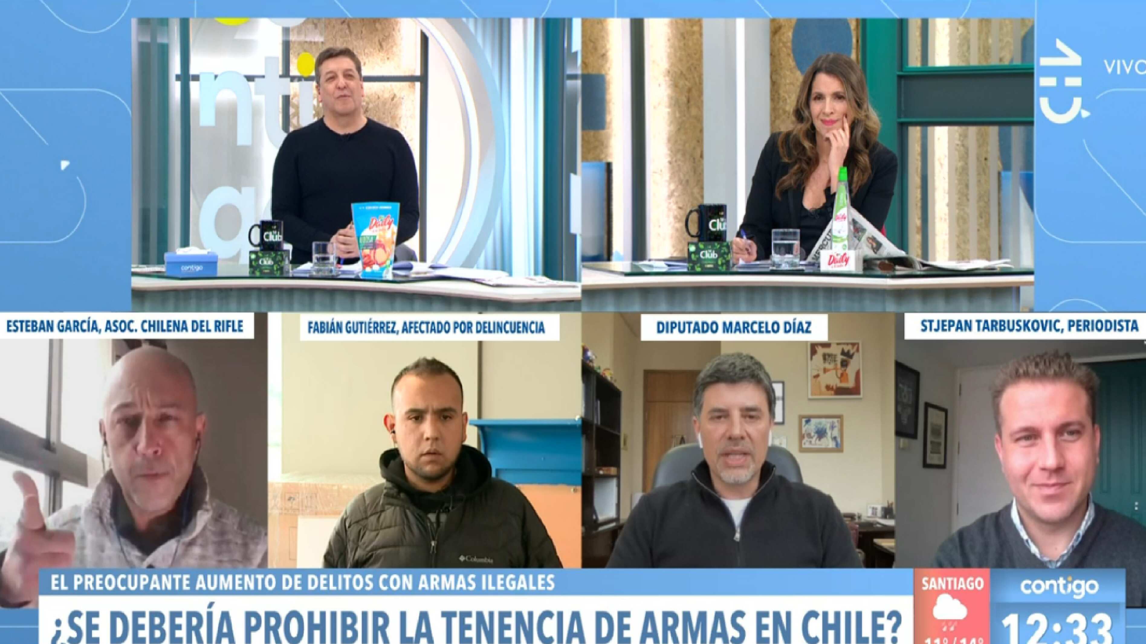 Julio César y la respuesta del hombre del rifle.