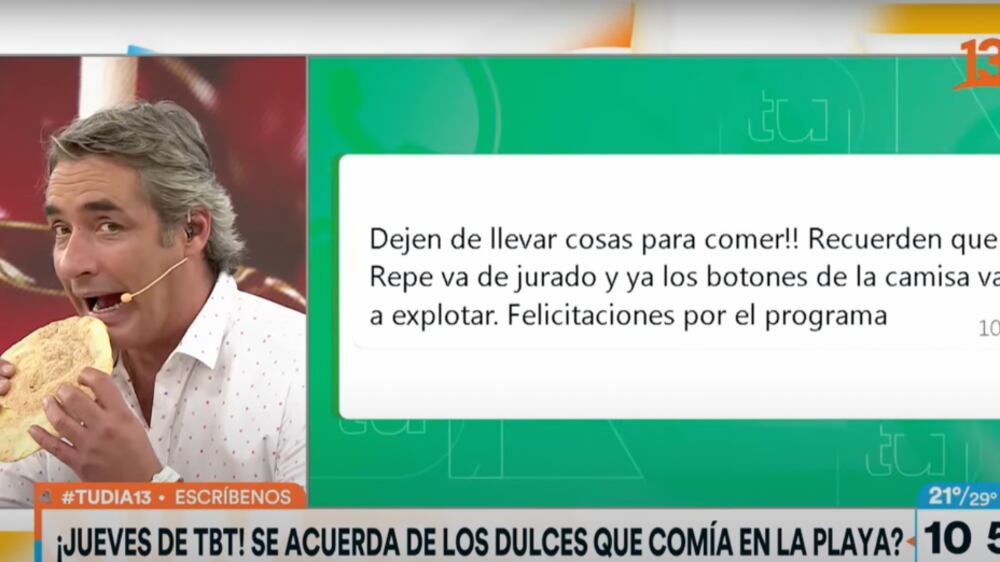 José Luis Repenning | Captura: Canal 13