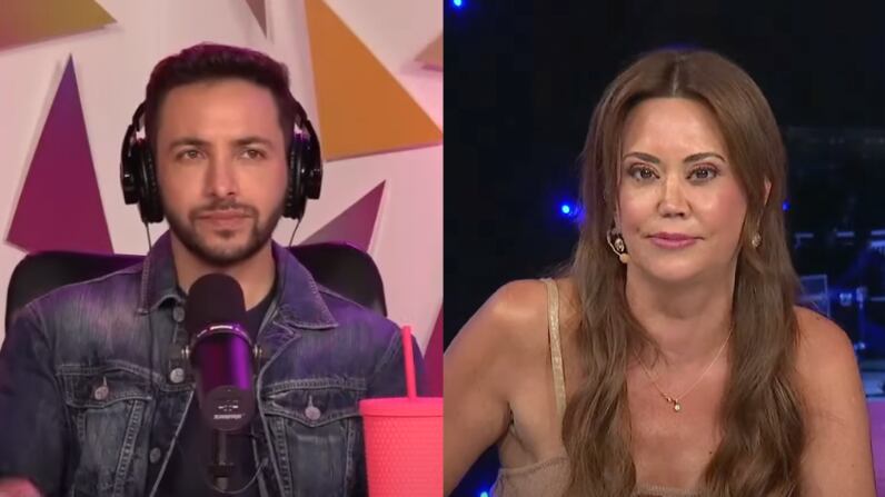 Hugo Valencia y Daniella Campos | Captura: Todo se sabe y Zona de estrellas