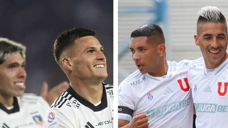 Colo Colo y Universidad de Chile / AgenciaUno