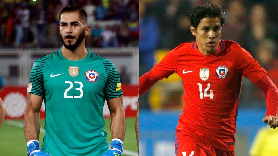 Johnny Herrera y Matías Fernández