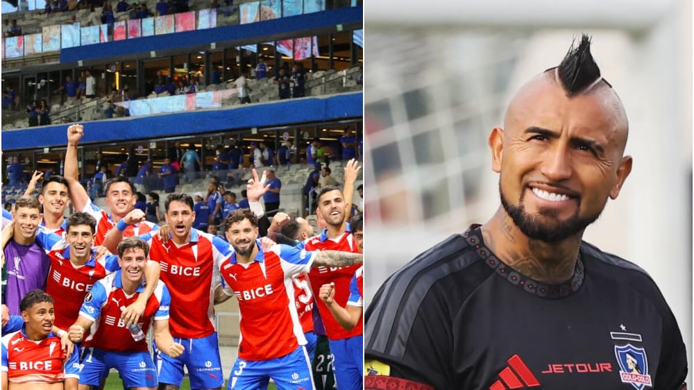 Arturo Vidal saludó a los cruzados por ganar en Brasil