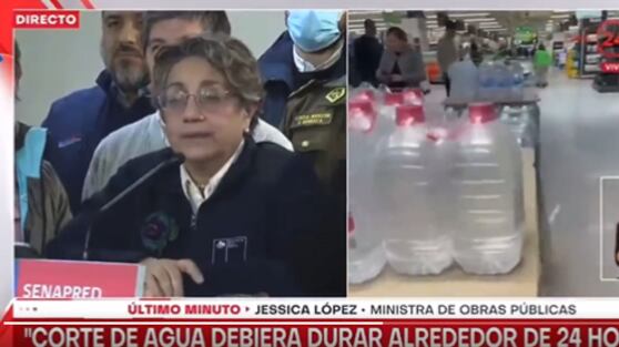 corte de agua
