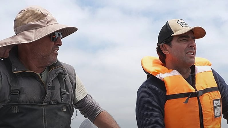 Cristián Riquelme en "Secretos del Pacífico" de Sabingo | Fuente: Instagram @sabingochv