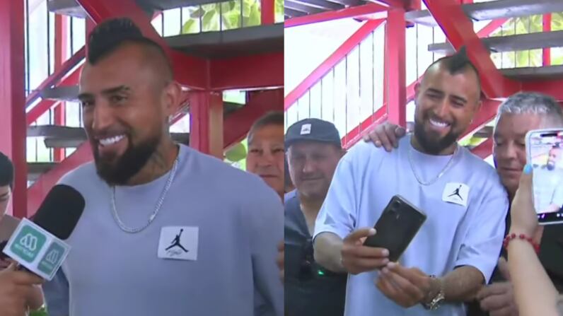 Arturo Vidal | Captura: Meganoticias