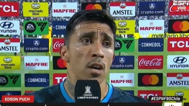 “Que sea más transparente”: Edson Puch se descarga en contra de los arbitrajes tras eliminación de Deportes Iquique en Copa Libertadores