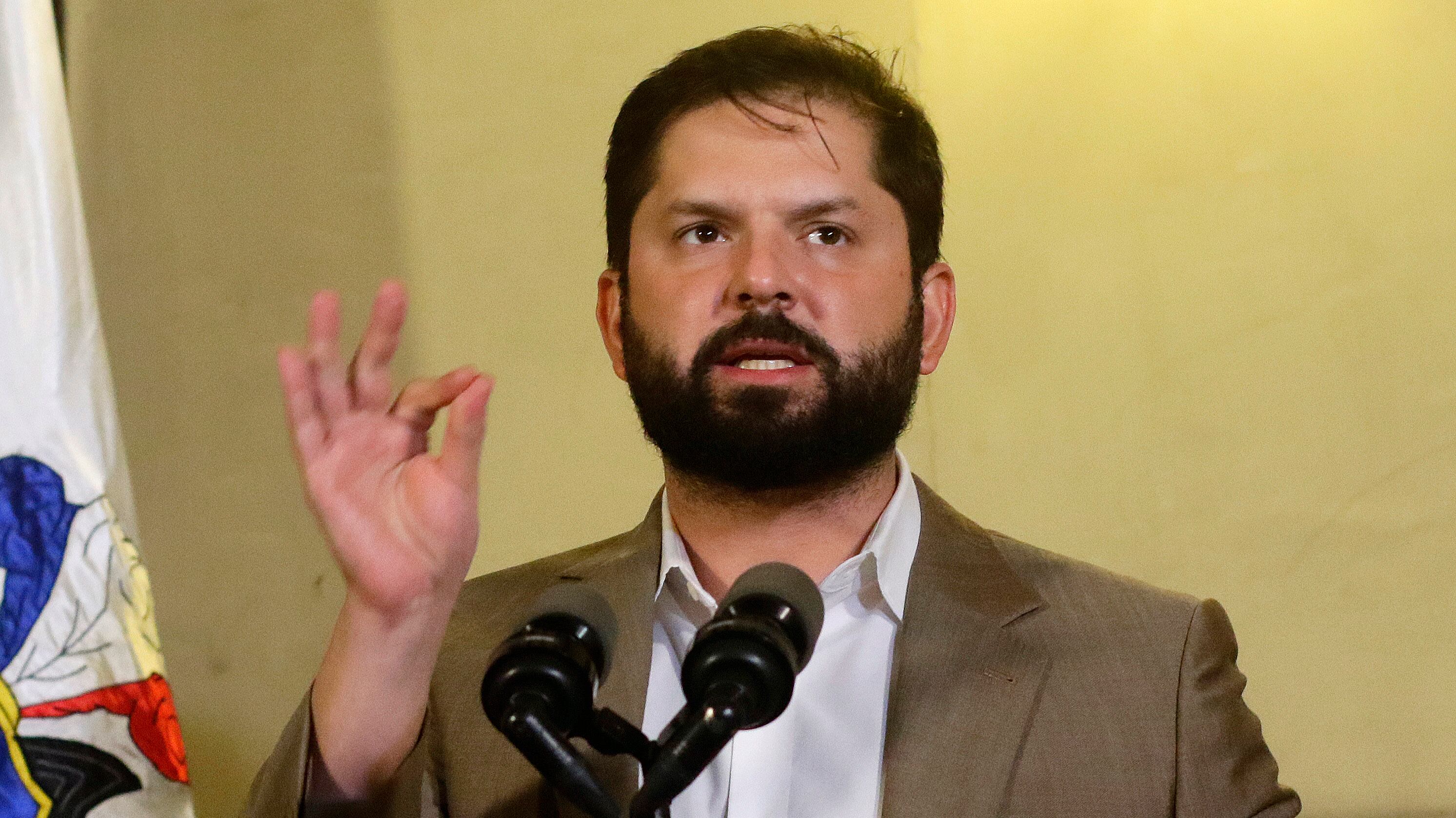 Presidente de la Repíblica Gabriel Boric se refiere al rechazo de la reforma tributaria | Javier Salvo/ Aton Chile