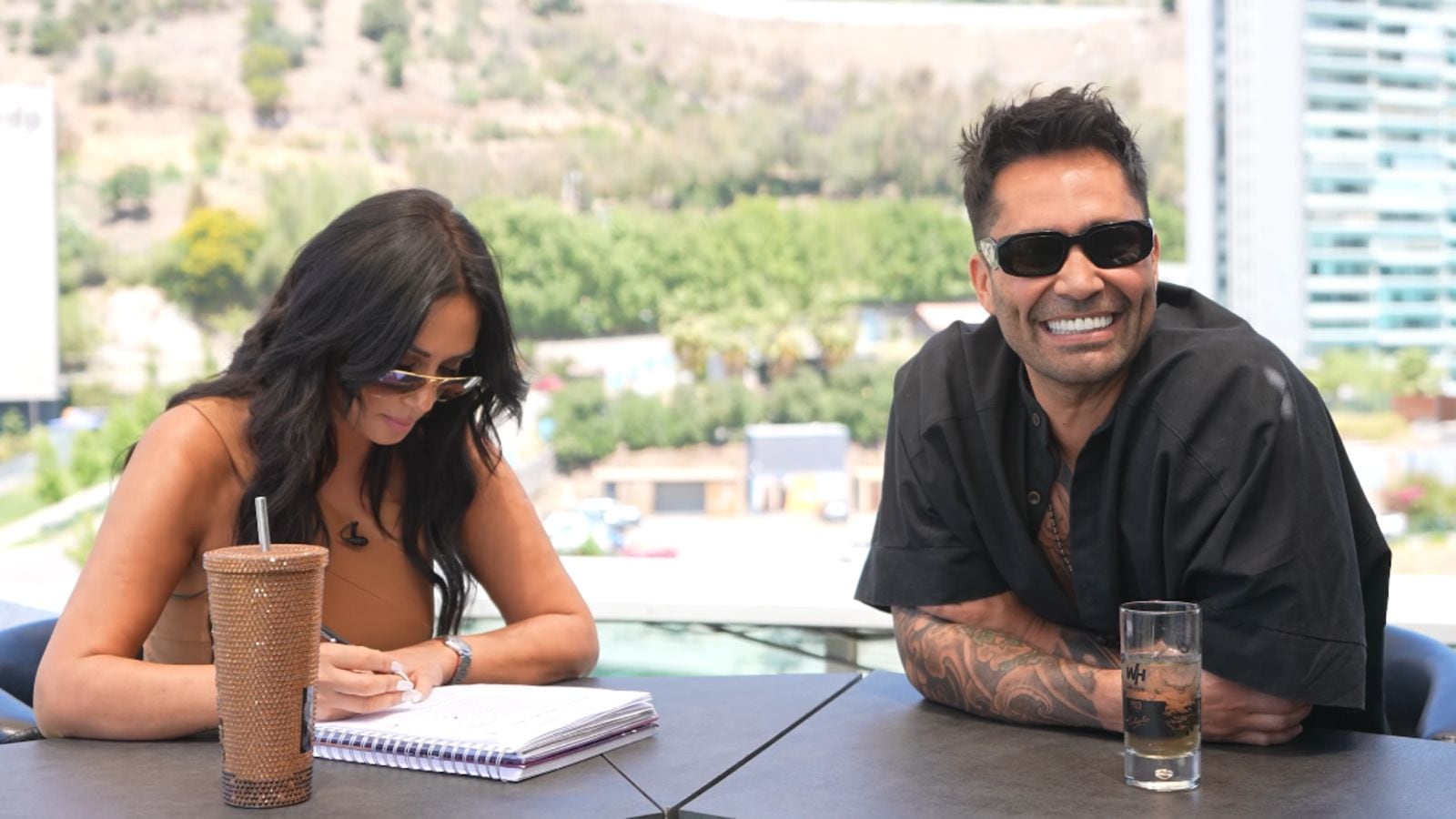 Pamela Díaz y Luis Jiménez