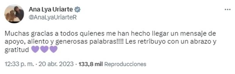 La militante socialista volvió a las redes sociales luego de confirmarse su salida de la Segpres.