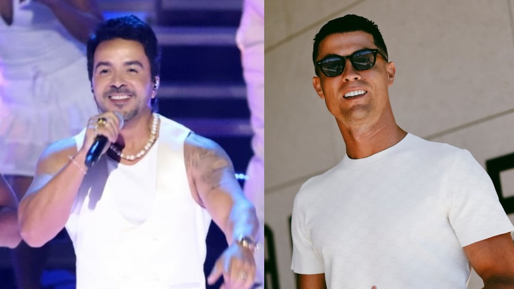 Luis Fonsi etiquetó a Cristiano Ronaldo en una publicación de Instagram