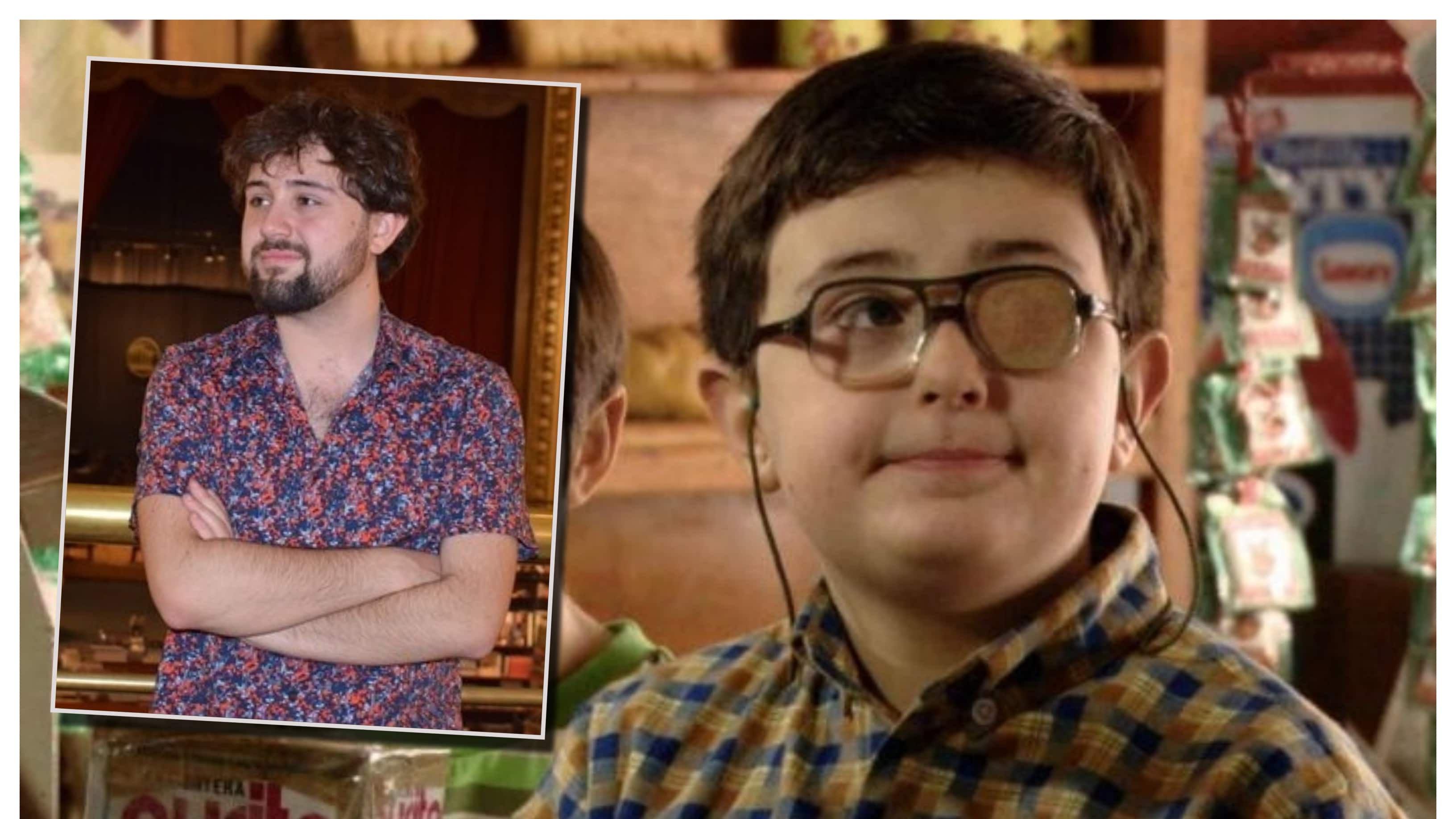 El joven por estos días estudia su último año de la carrera de Derecho, y a futuro, no descarta regresar a la actuación luego de su experiencia de infancia en la serie de "Los 80".