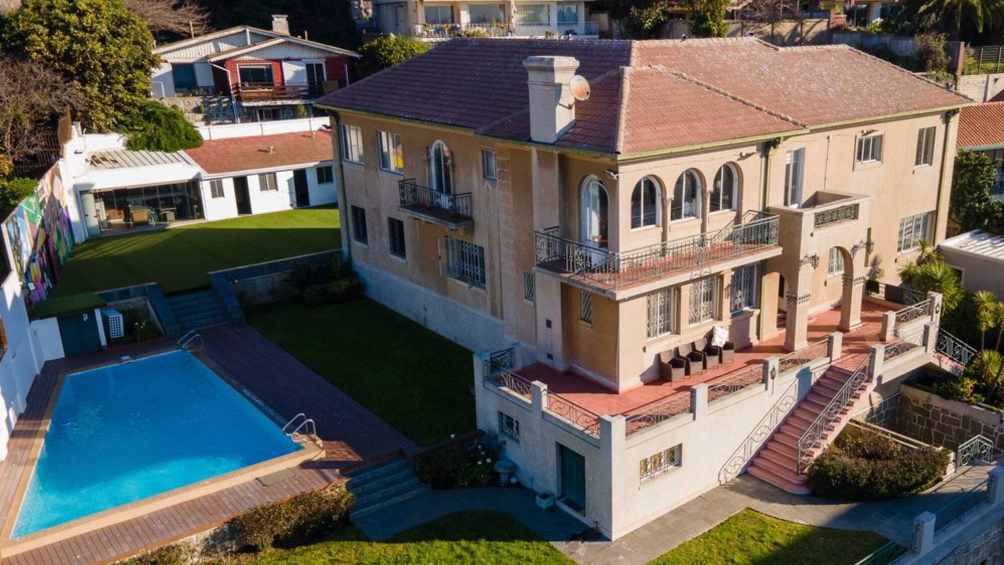 Casa de Mark González y Maura Rivera