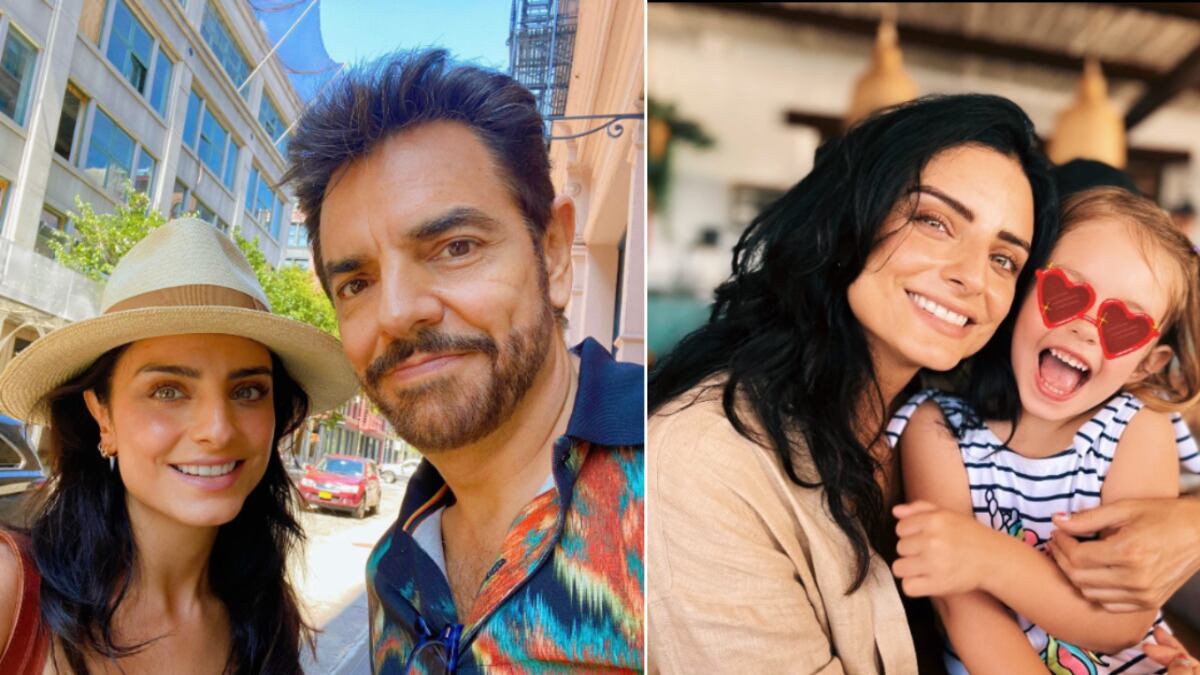 Aislinn Derbez y su relación con Eugenio Derbez.