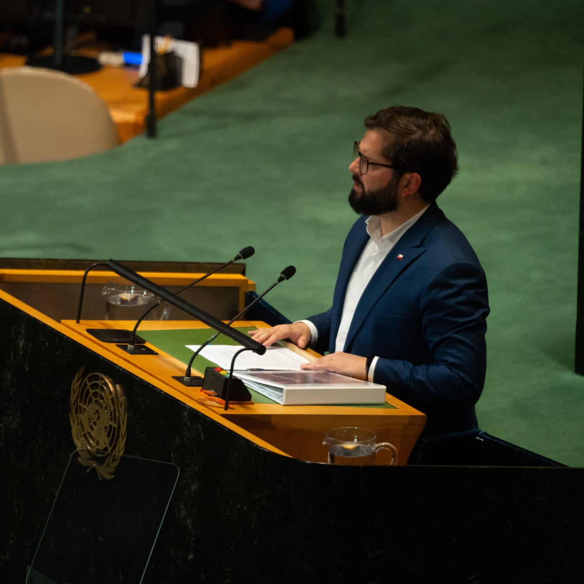 Boric insta a modernizar la ONU y eliminar el veto Boric insta a modernizar la ONU y eliminar el veto