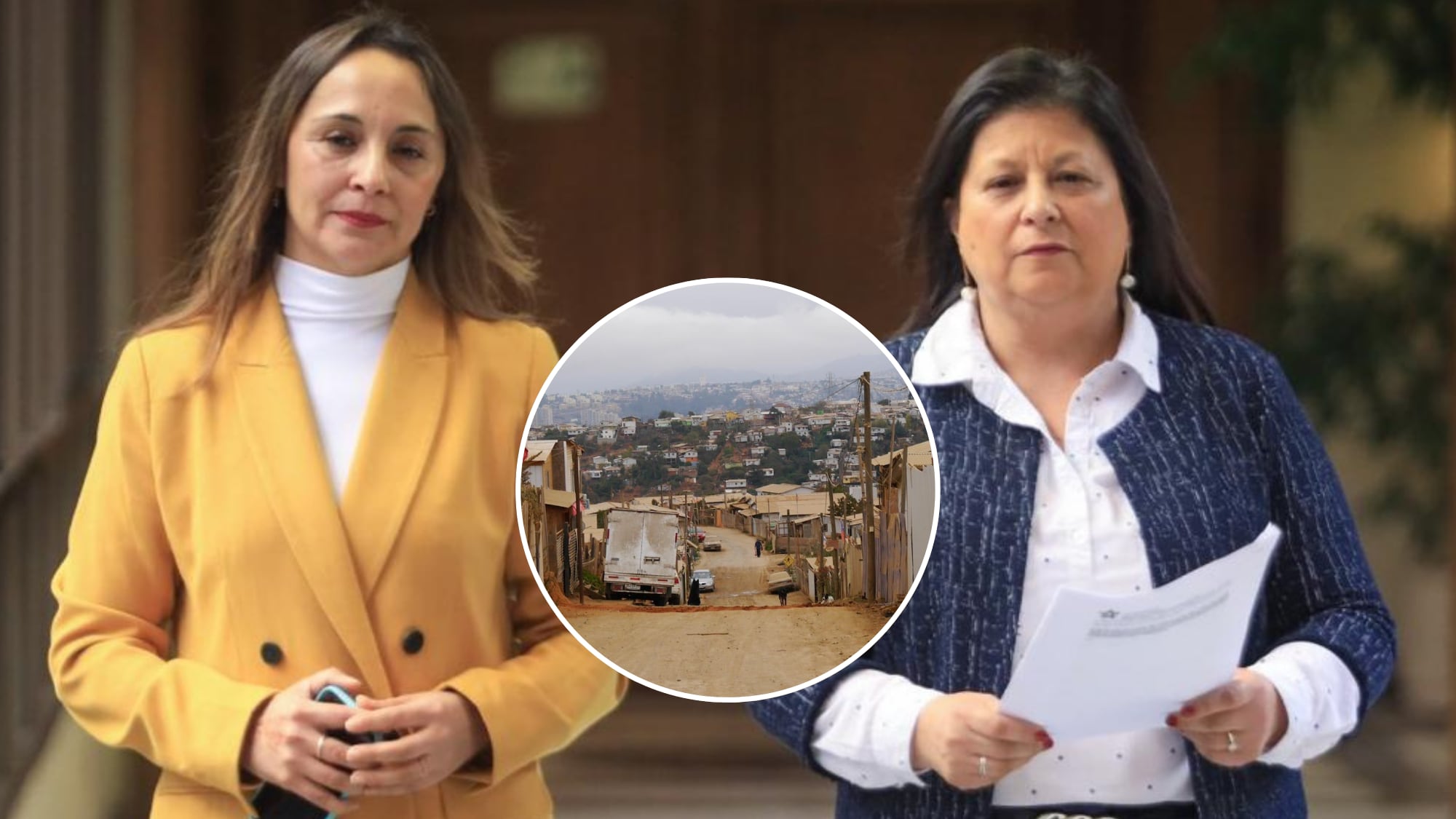 Diputadas de oposición acusan abandono del Estado por aumento de campamentos y llaman al Ejecutivo a “no seguir postergando el problema”