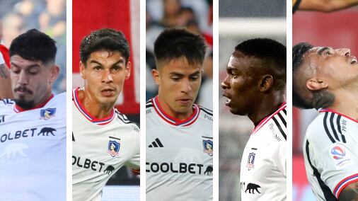 De los Santos, Wiemberg, Moya, Castillo y Lezcano / AgenciaUno y Photosport