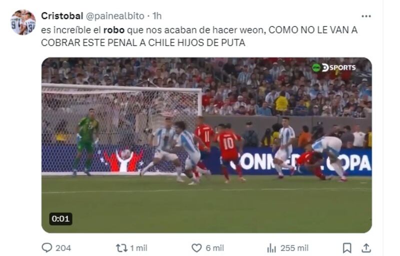 Captura de X