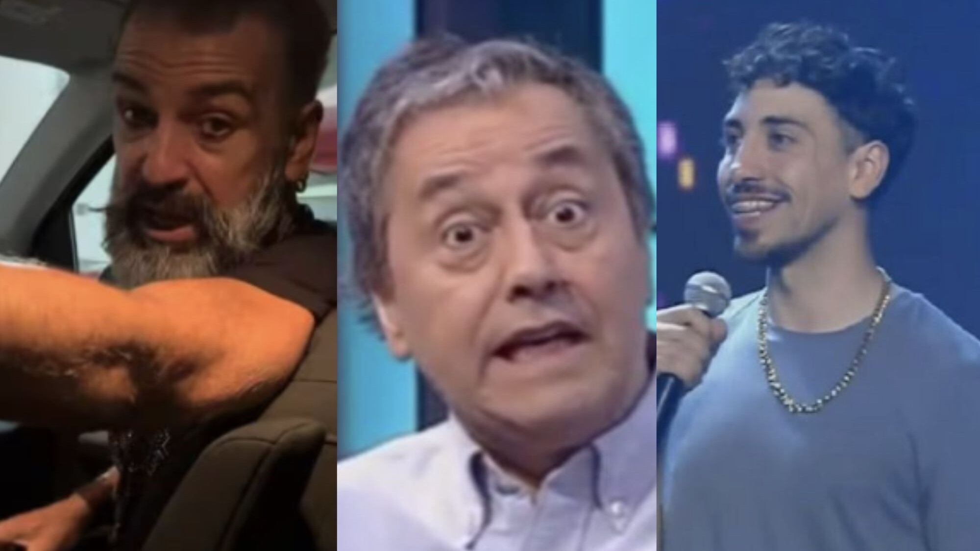 Jorge Alís, Claudio Reyes y Diego Urrutia