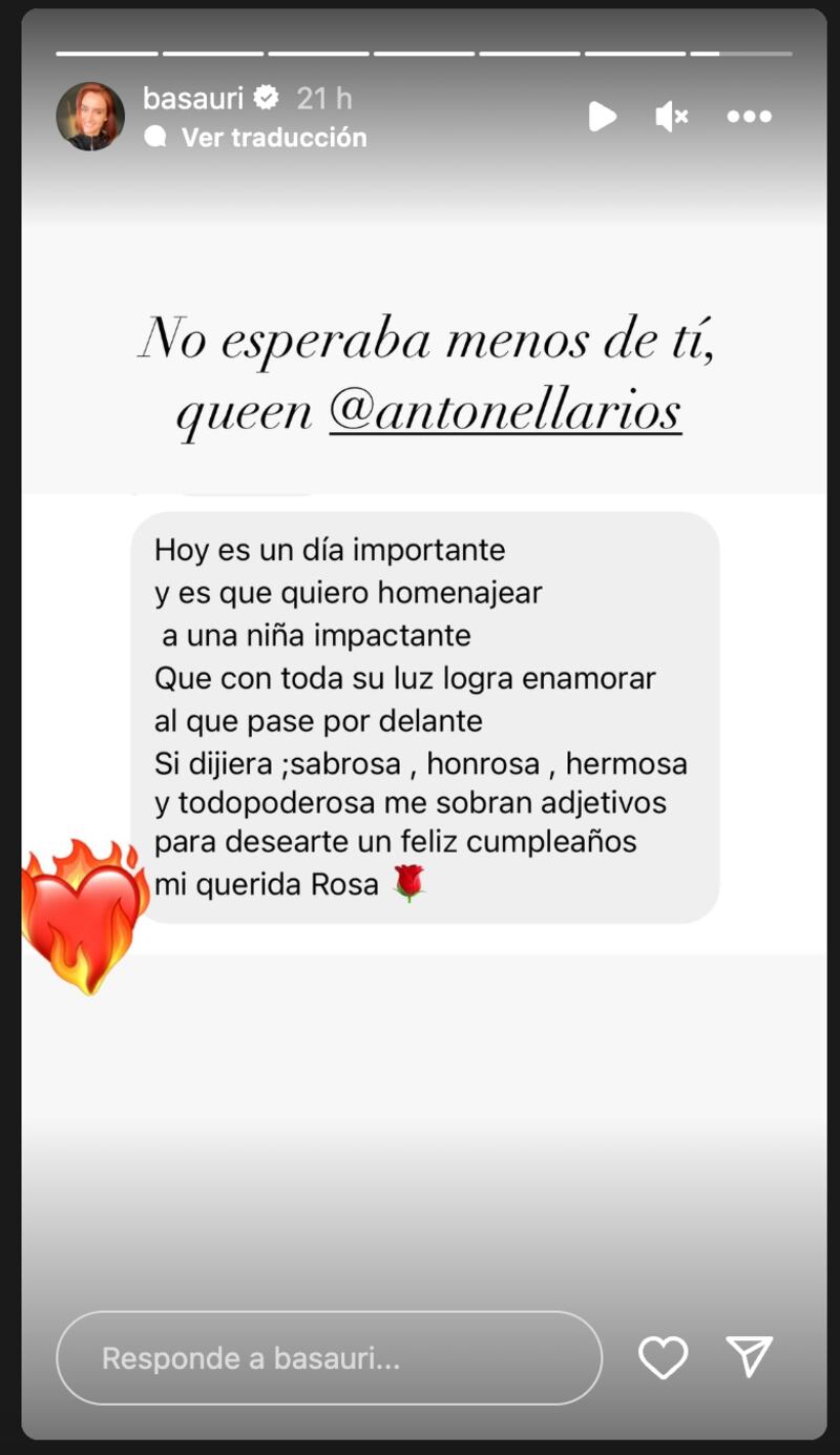Historia de Begoña Basauri | Fuente: Instagram