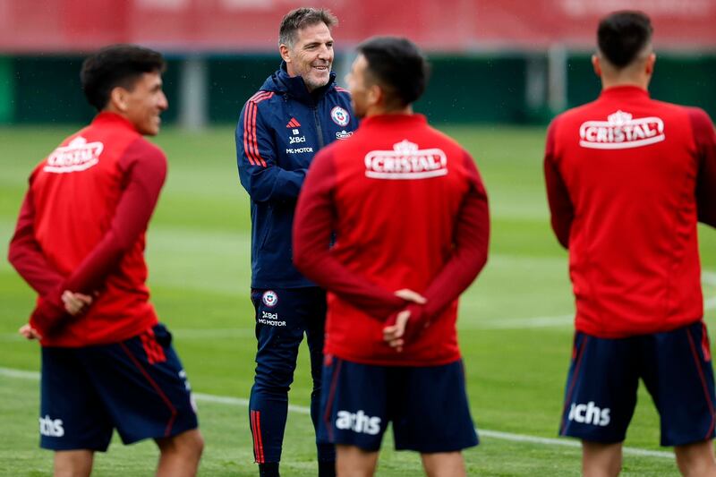 El entrenador de Chile, Eduardo Berizzo.