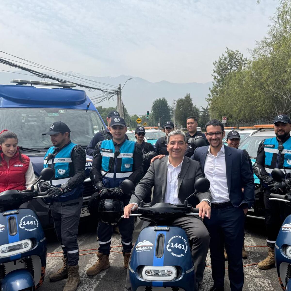 Plan de seguridad con retenes móviles en Peñalolén Plan de seguridad con retenes móviles en Peñalolén