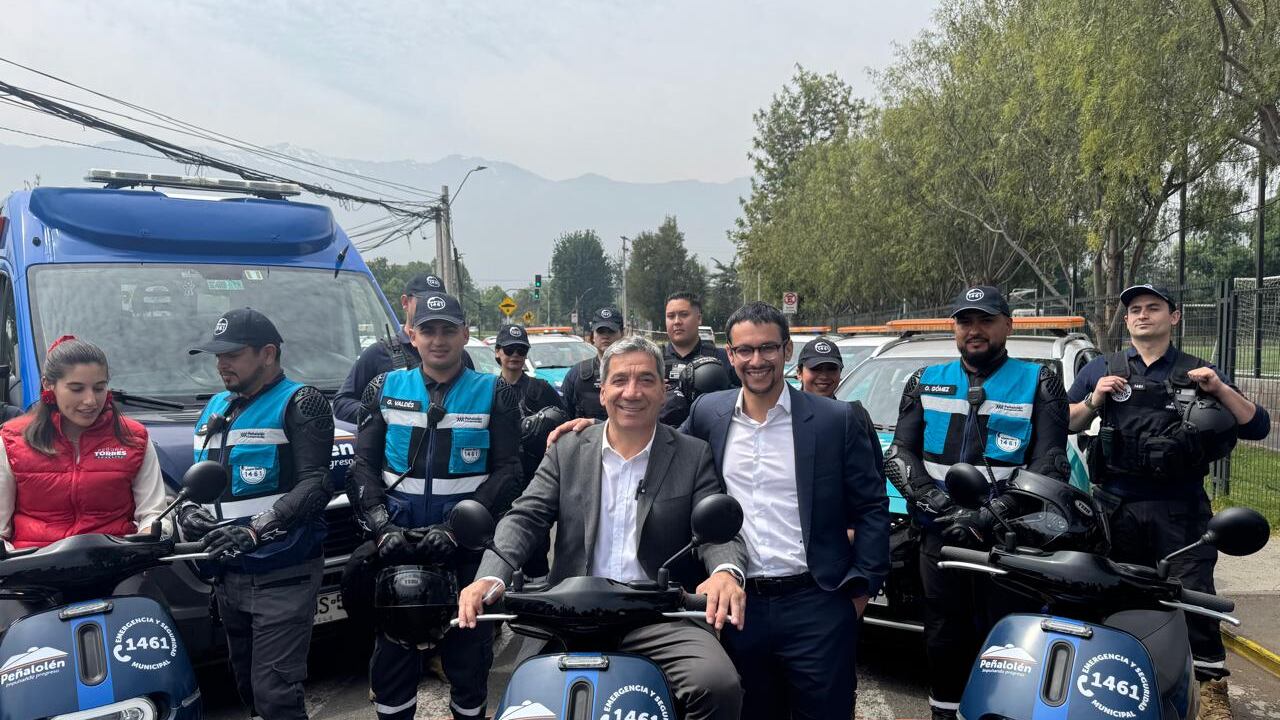 Peñalolén suma vehículos a seguridad comunal