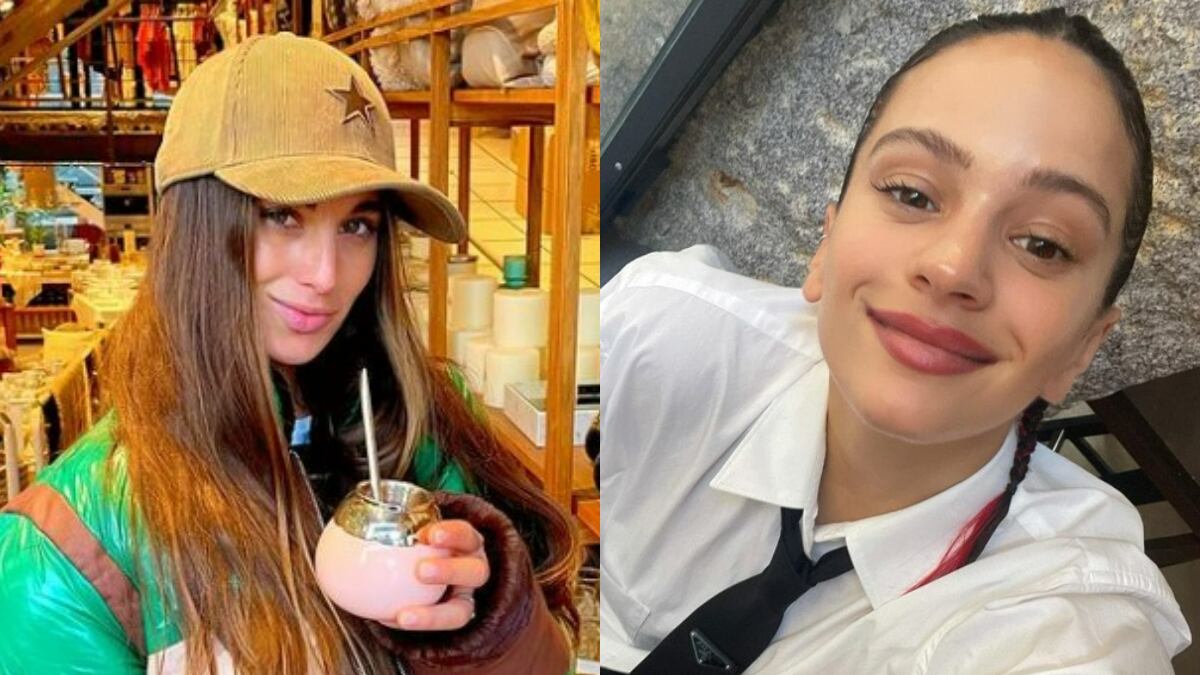 La periodista se encontró con la cantante