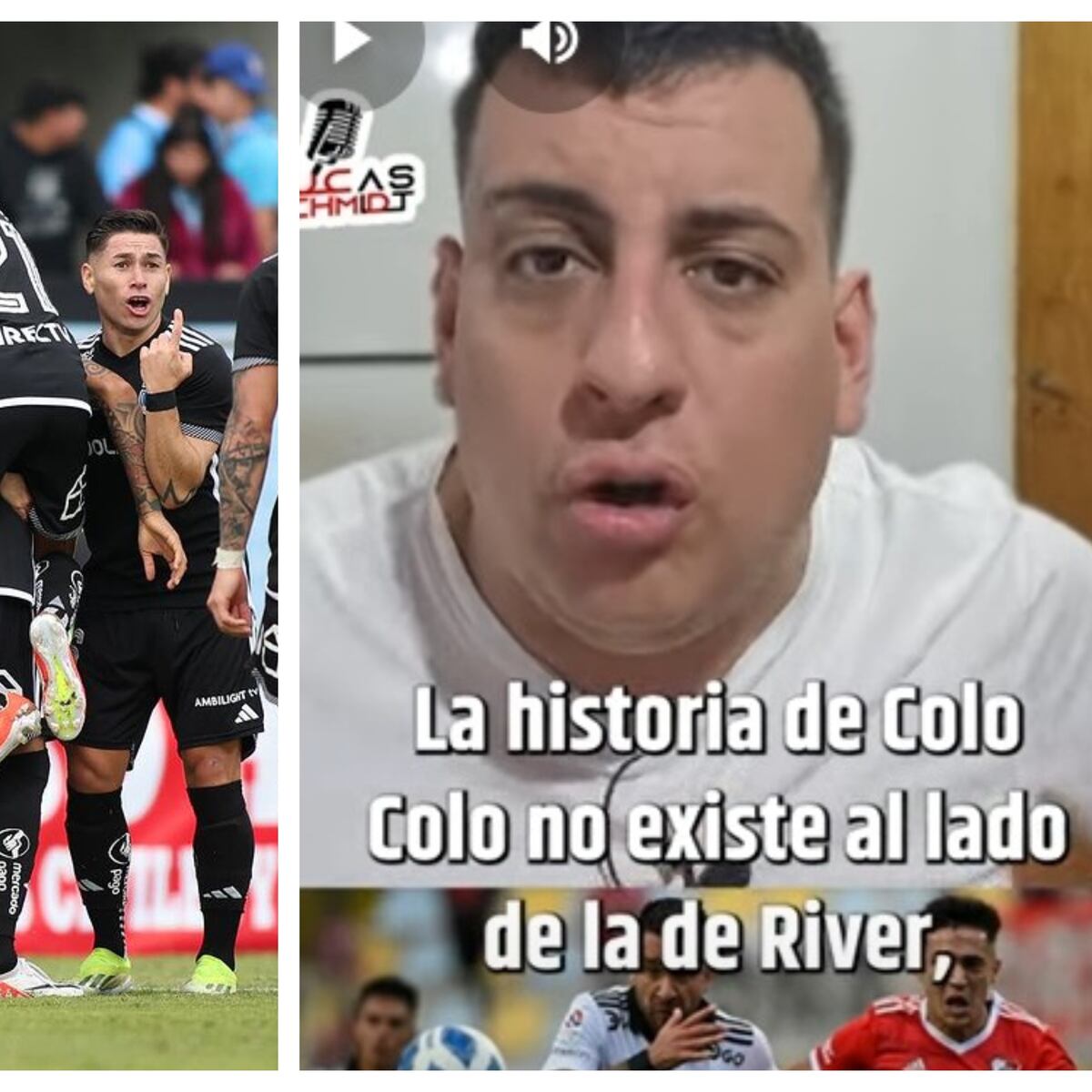 Periodista argentino desata polémica al ningunear a Colo Colo antes de duelo con River Plate Periodista argentino desata polémica al ningunear a Colo Colo antes de duelo con River Plate