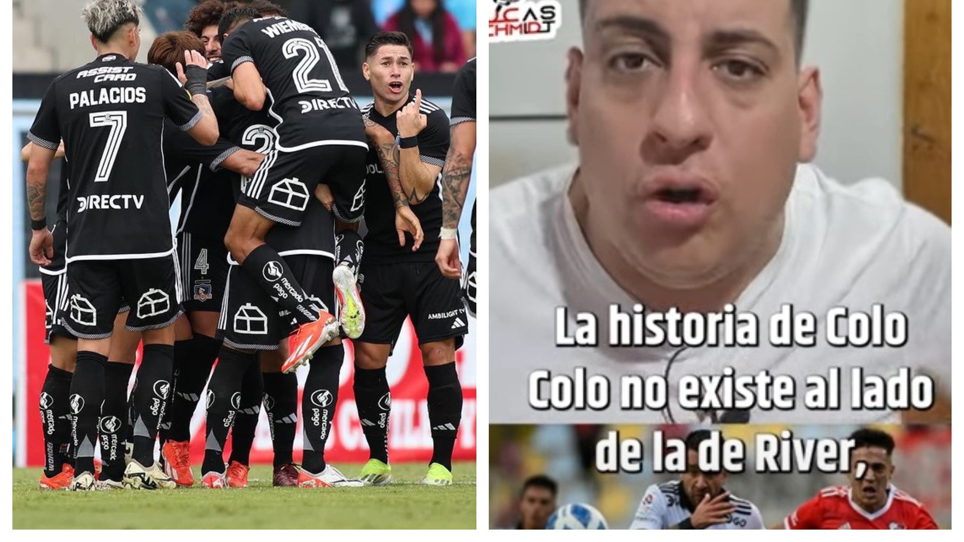 El comunicador argentino aseveró que el club chileno está muy lejos de la historia del cuadro millonario.