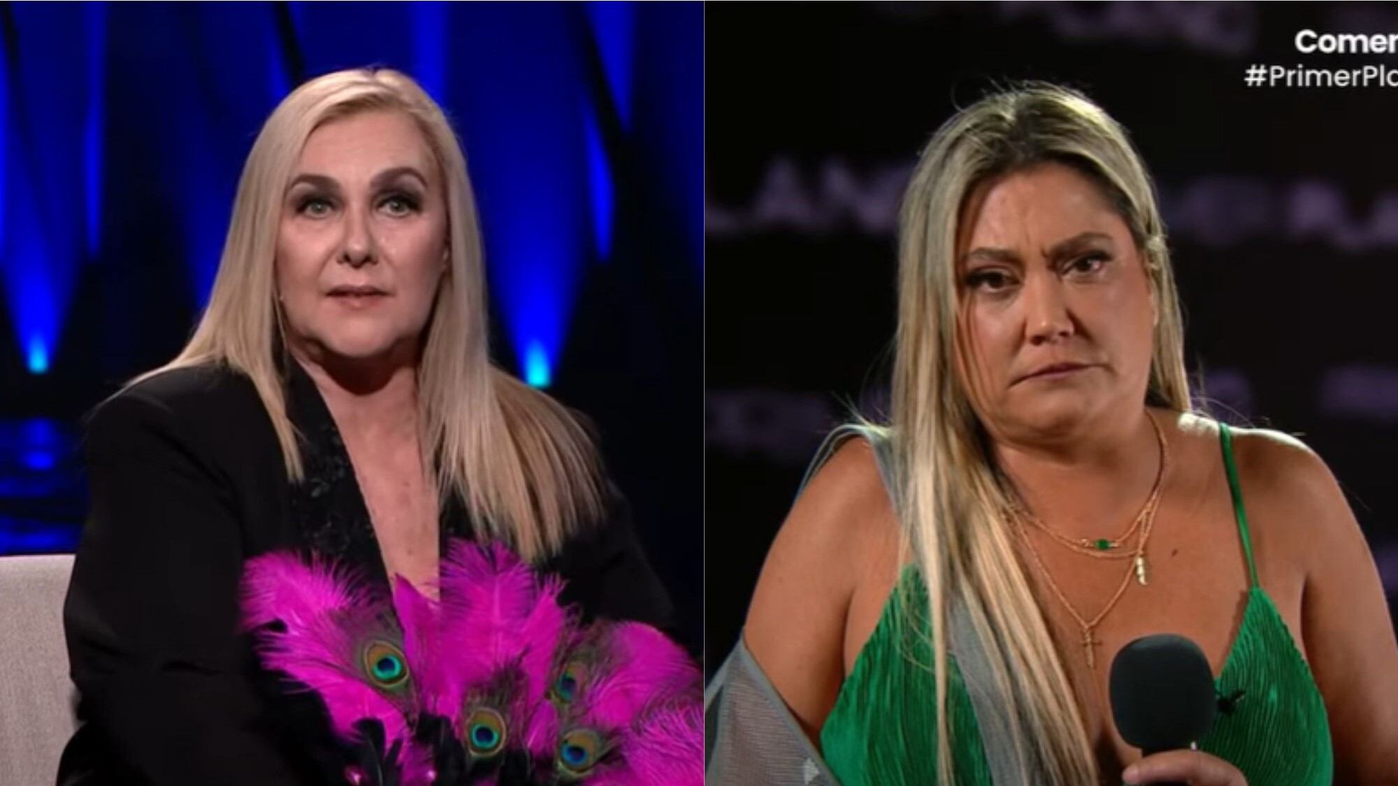 Denisse Campos y Pamela Jiles en “Primer Plano”