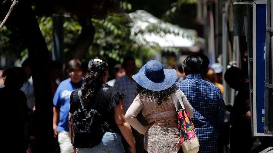 Calor en Santiago