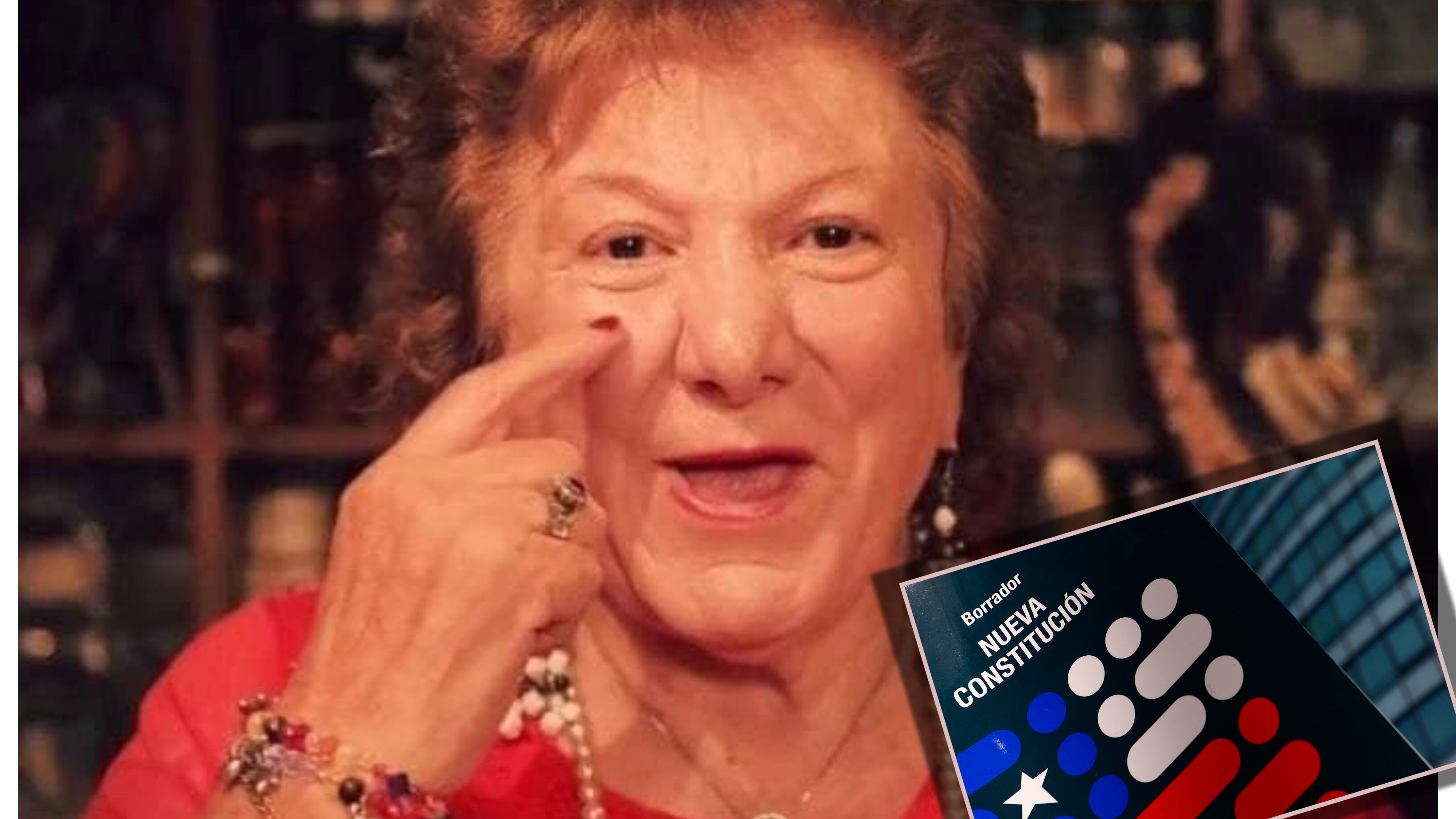 Yolanda Sultana calificó como "una porquería" el texto de la propuesta de nueva Constitución redactada por los convencionales constituyentes.