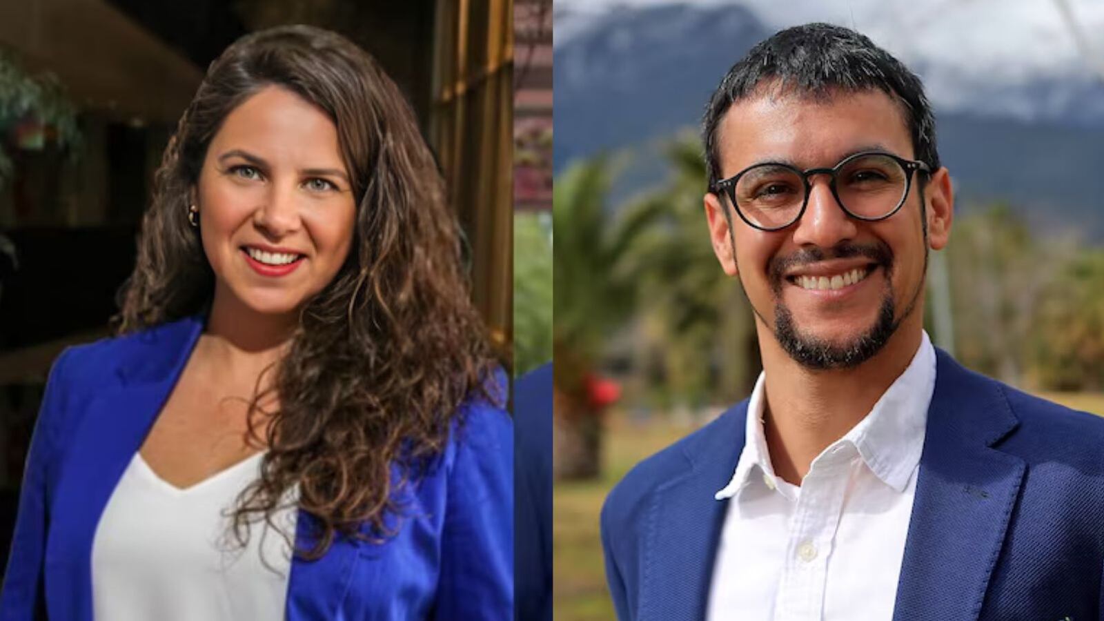 Claudia Mora y Miguel Concha