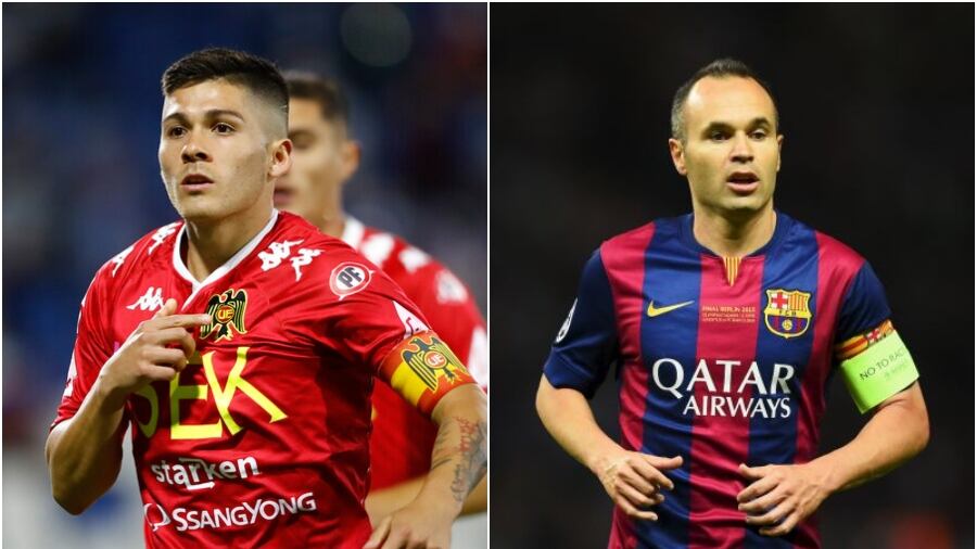 Víctor Felipe Méndez y Andrés Iniesta