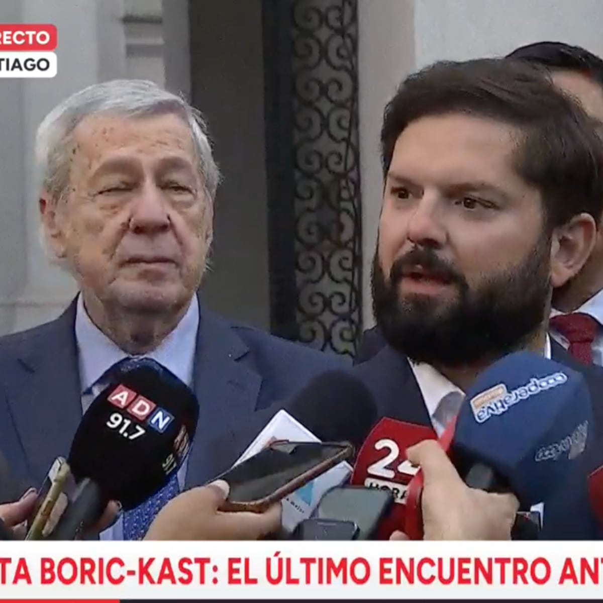 Presidente Gabriel Boric se reúne con José Antonio Kast en La Moneda Presidente Gabriel Boric se reúne con José Antonio Kast en La Moneda