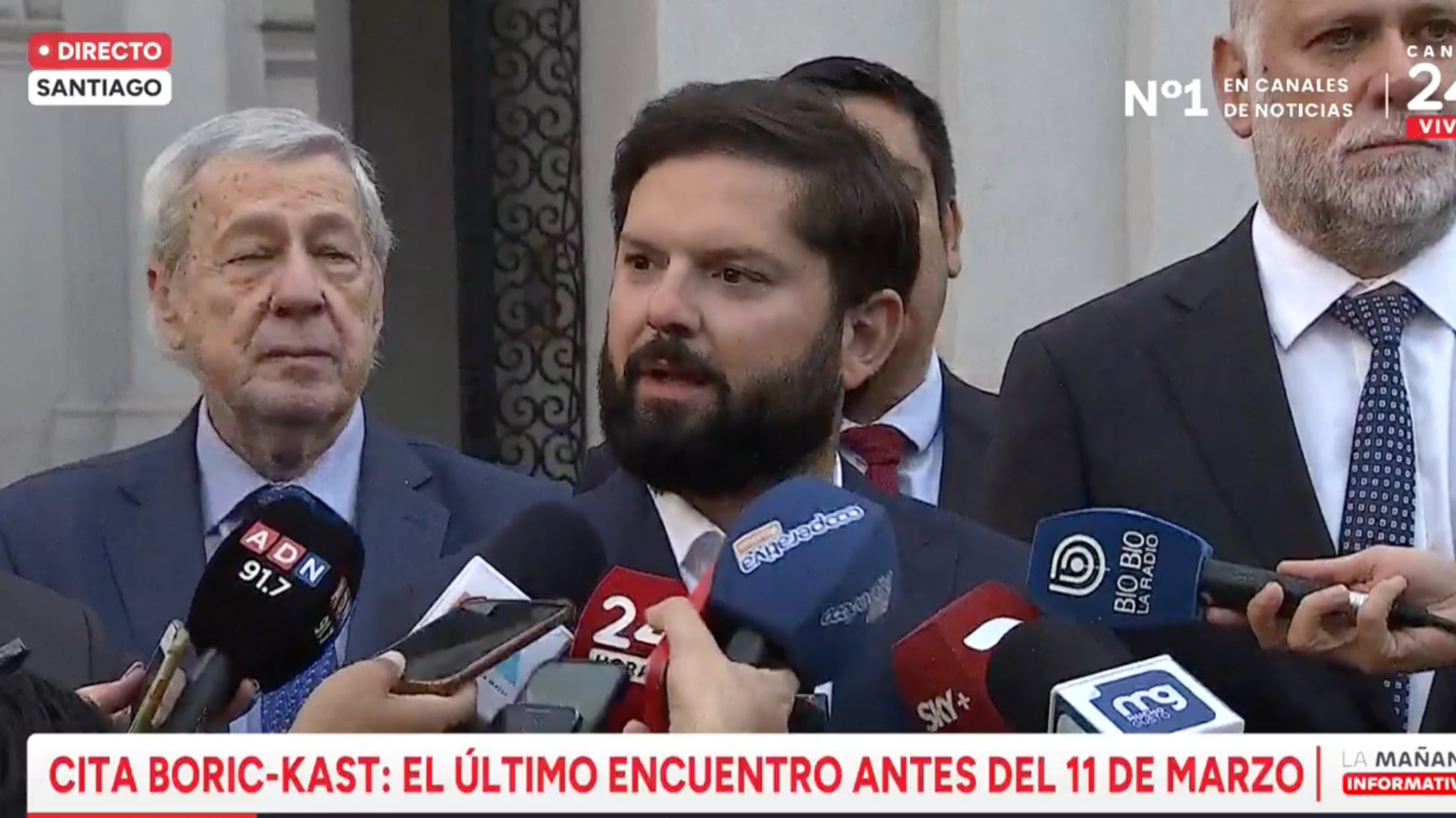 El Presidente Boric habló sobre la reunión con José Antonio Kast