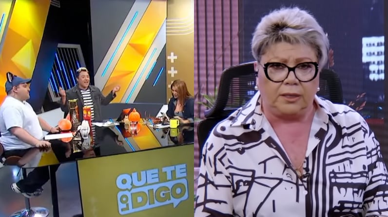 Panel de Que te lo digo y Paty Maldonado | Captura: Que te lo digo y Tal Cual
