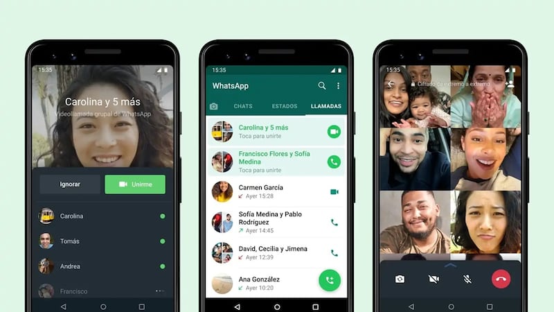 WhatsApp videollamadas