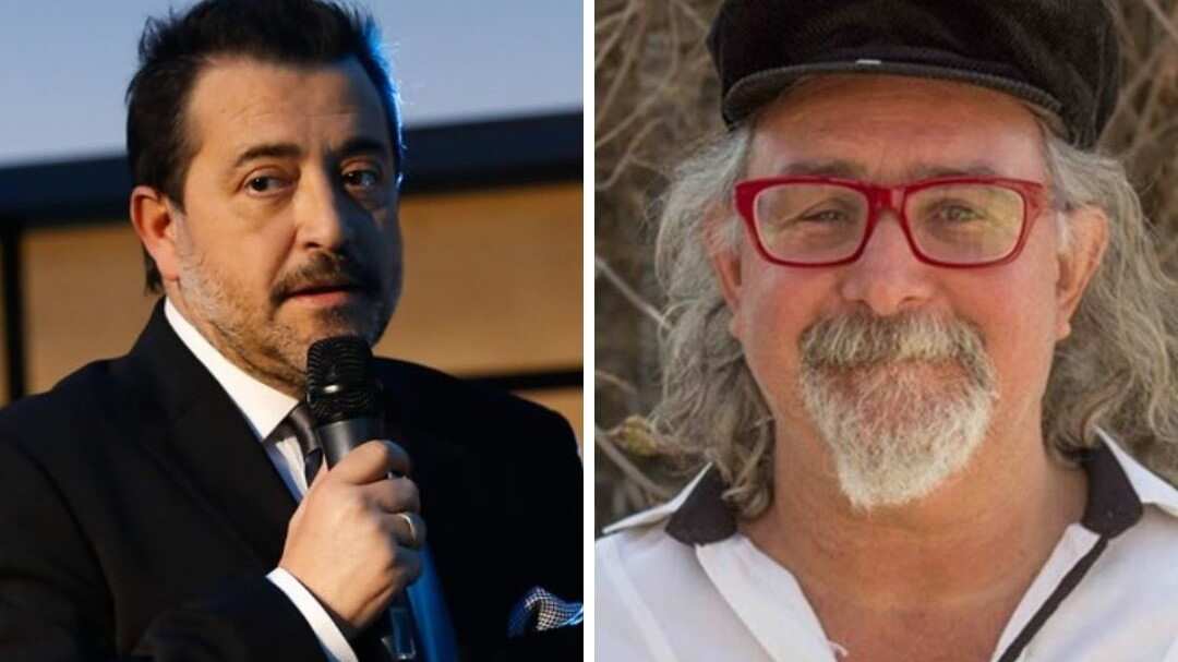 Leo Caprile y Erick Pohlhammer