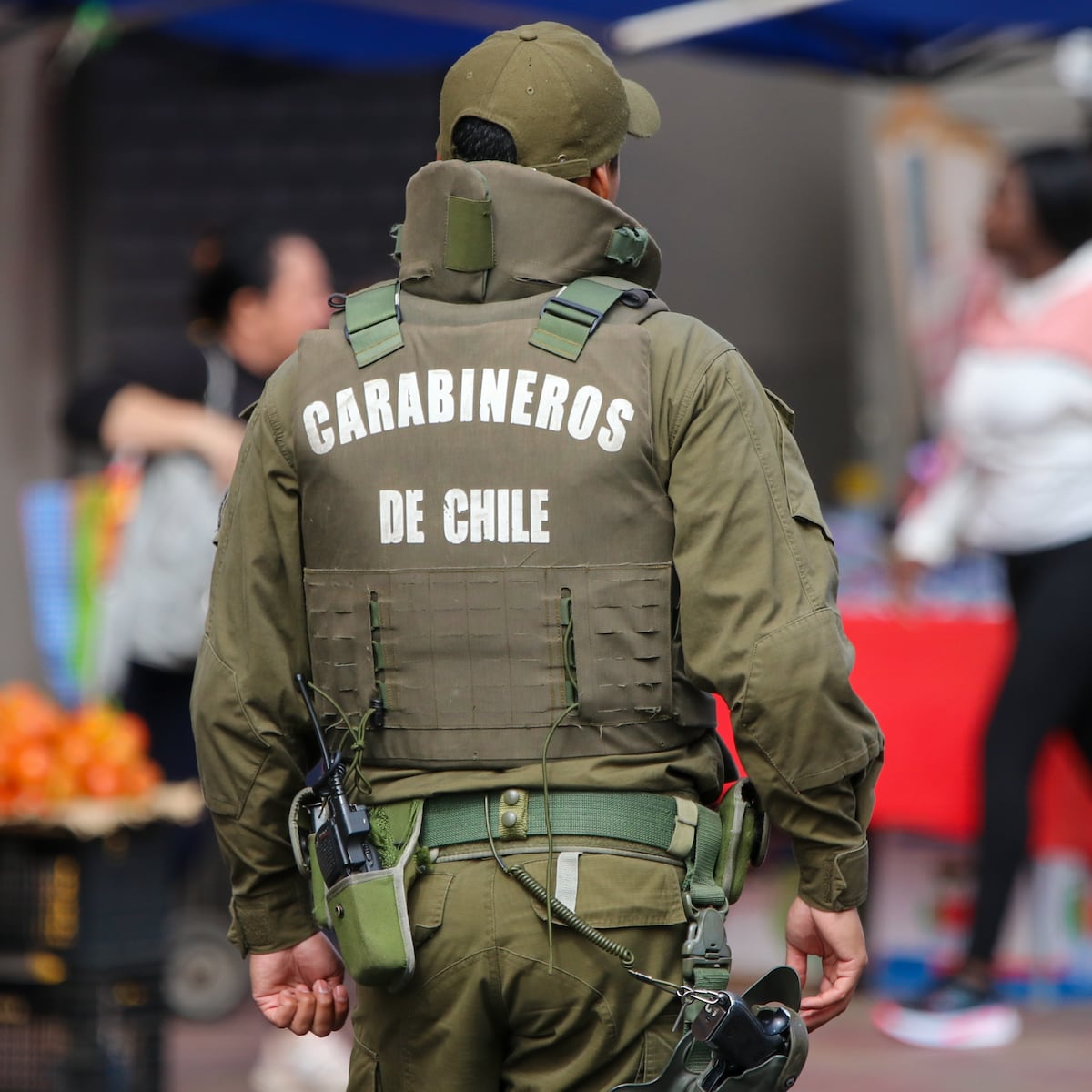Carabinero herido en protesta de pescadores en Valparaíso Carabinero herido en protesta de pescadores en Valparaíso