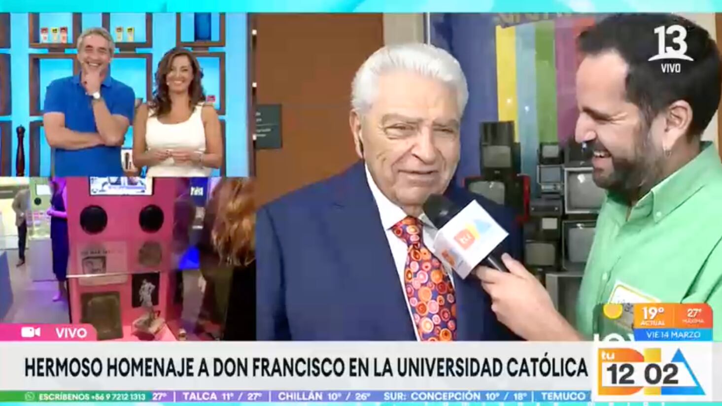 Don Francisco tuvo que presionar a Repenning tras propuesta de matrimonio de Priscilla Vargas