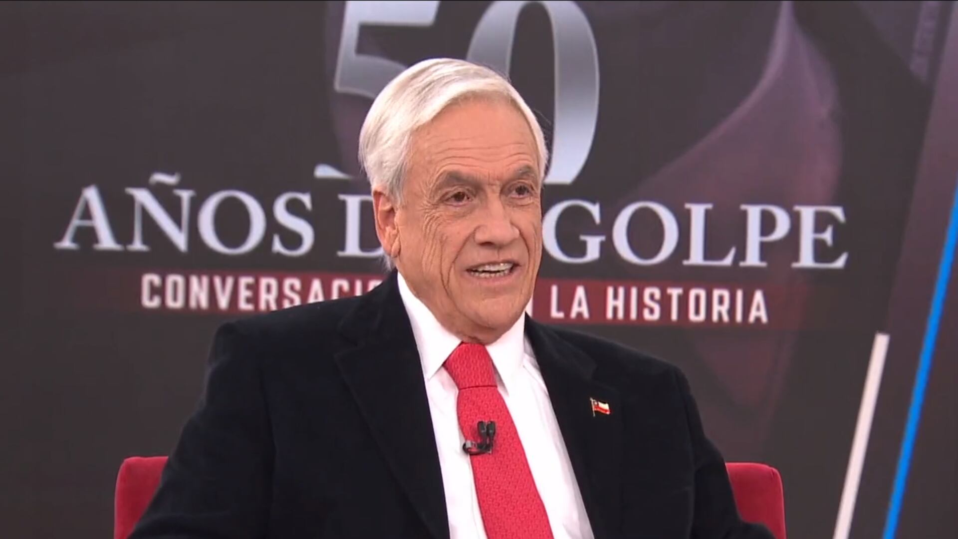 Sebastián Piñera en "Mesa Central" | Canal 13