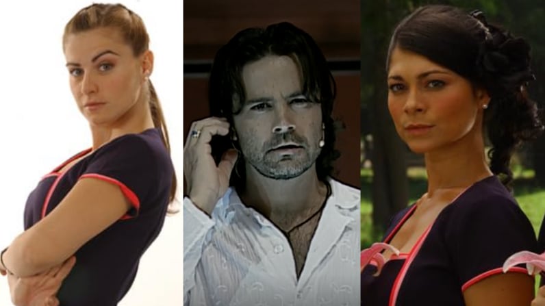 Ingrid Cruz, Felipe Camiroaga y Antonella Ríos | Captura: IMDb y Calle 7