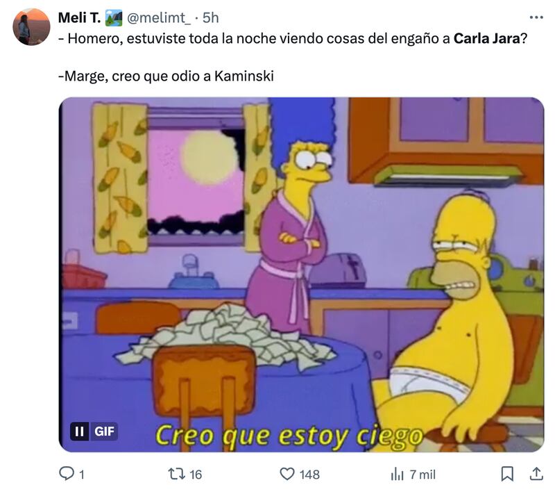 Comentarios sobre Carla Jara | Captura: X (Twitter)